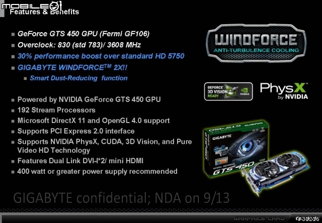 [火熱登陸]技嘉GTS 450OC 1GD5 VS HD 5770UD