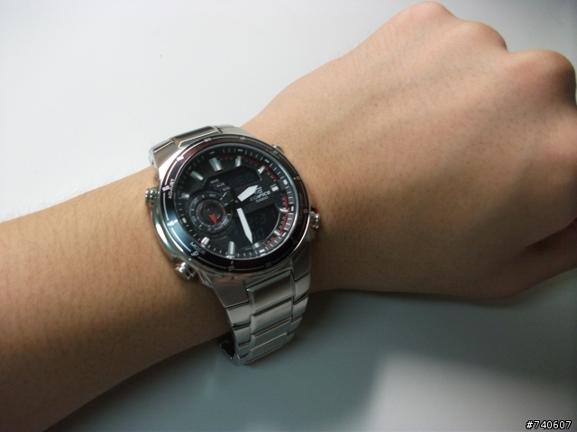 [開箱] CASIO Edifice EFA-131D 雙顯錶