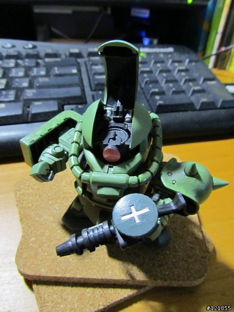 [分享] BB戰士 No.218 MS-06F ZAKUⅡ F型-"薩克 II"