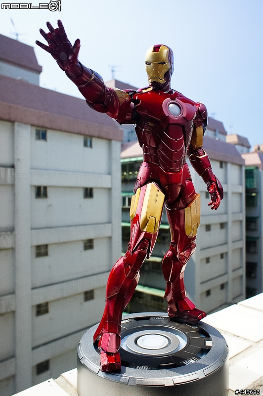 補圖1/4胸像與棚拍 Iron man  鋼鐵人(壽屋版不可動1/6) 圖多慎入