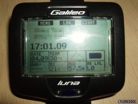 UWATEC Galileo Luna潛水電腦錶分享