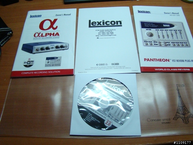 [不專業開箱]Lexicon Alpha
