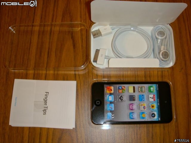 [開箱]我的港版ipod touch 4 32GB 同場加映ipod4 iphone4 iphone3GS比較