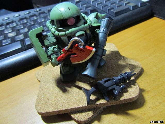 [分享] BB戰士 No.218 MS-06F ZAKUⅡ F型-"薩克 II"