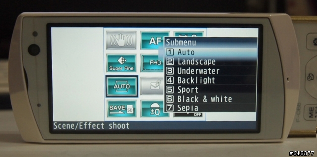 [DoCoMo]  富士通F-06B手機 Full HD 防水錄影