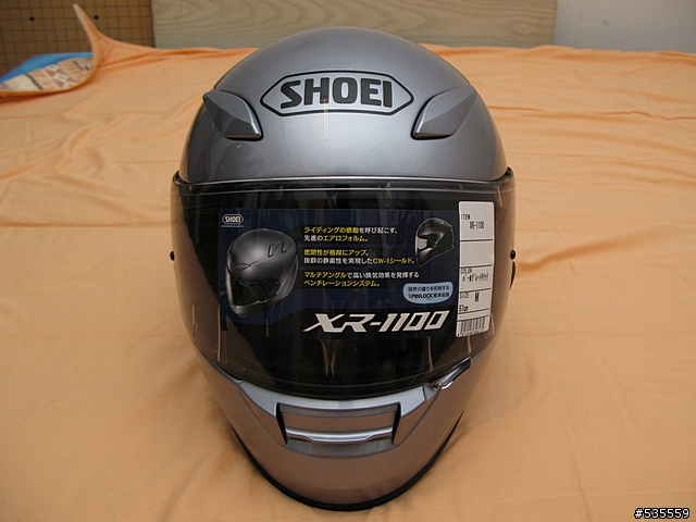 [開箱]SHOEI XR-1100 鐵灰 (圖多)
