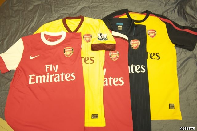 英超Arsenal球衣分享
