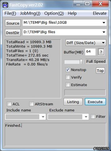 Bufflao HD-PXTU2加密硬碟測速分享