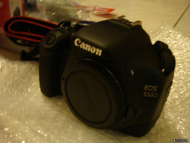 我的Canon EOS 550D 快速開箱