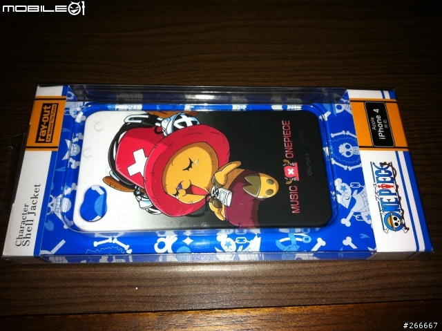 [開箱]ray-out ONE PIECE 音樂喬巴IP4保護殼 + 原廠IP4 Dock