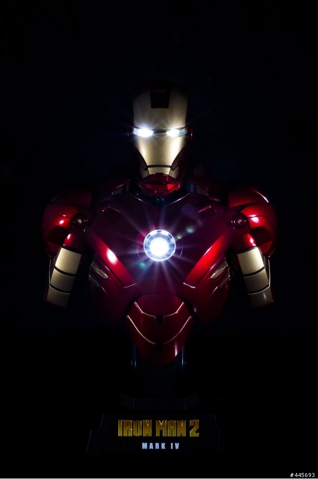 補圖1/4胸像與棚拍 Iron man  鋼鐵人(壽屋版不可動1/6) 圖多慎入