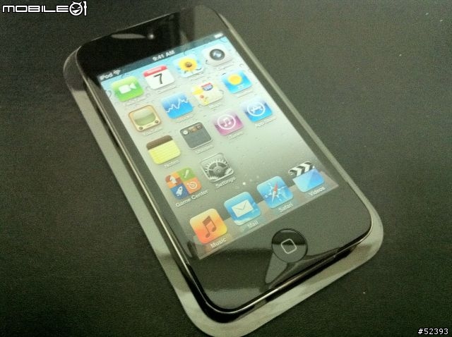 [開箱] Apple iPod touch 4 step by step