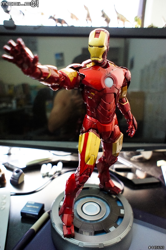 補圖1/4胸像與棚拍 Iron man  鋼鐵人(壽屋版不可動1/6) 圖多慎入