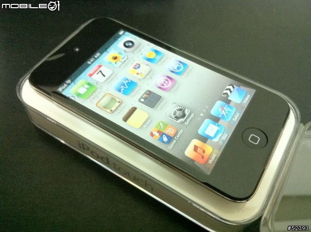 [開箱] Apple iPod touch 4 step by step
