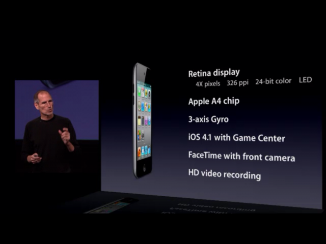 [整理] 今早Apple發表會：iOS4.1 + 好強的iPod Touch...等等等。