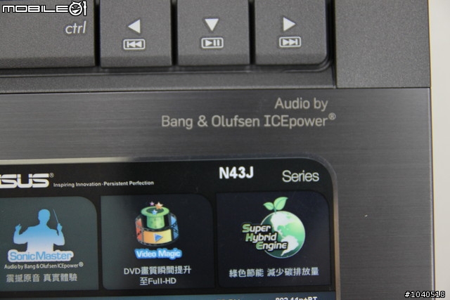 [分享] ASUS華碩新款N43JF簡單開箱