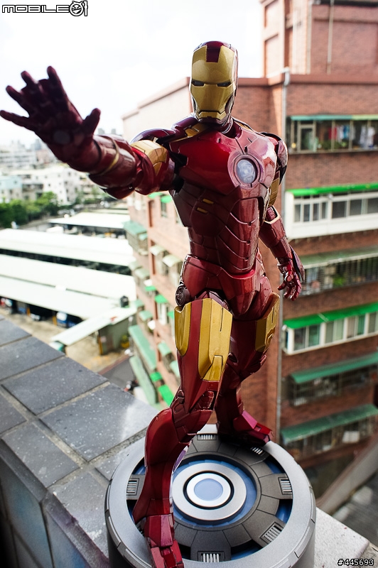 補圖1/4胸像與棚拍 Iron man  鋼鐵人(壽屋版不可動1/6) 圖多慎入