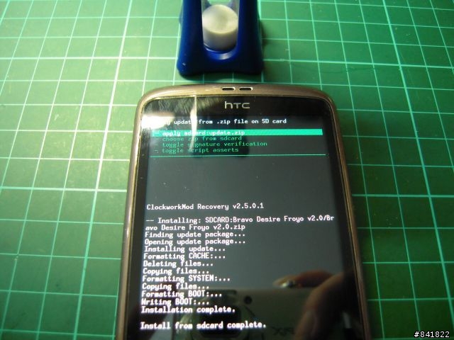 (02/04 小修正) [圖多]HTC Desire  按圖索驥 原來刷機(Froyo v2.4)就是這麼簡單阿!