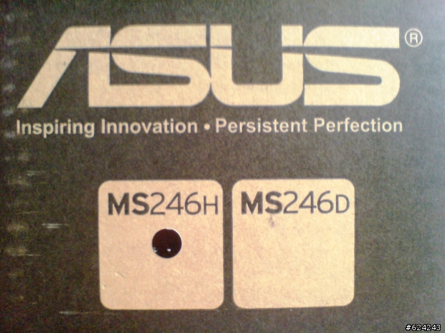 [開箱] ASUS MS246H