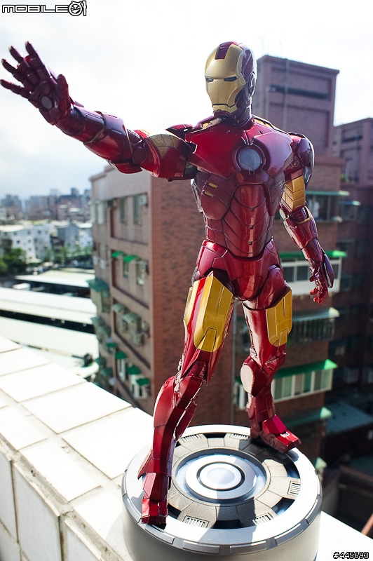 補圖1/4胸像與棚拍 Iron man  鋼鐵人(壽屋版不可動1/6) 圖多慎入