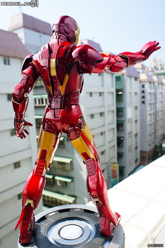 補圖1/4胸像與棚拍 Iron man  鋼鐵人(壽屋版不可動1/6) 圖多慎入