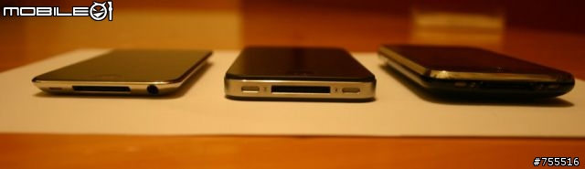 [開箱]我的港版ipod touch 4 32GB 同場加映ipod4 iphone4 iphone3GS比較
