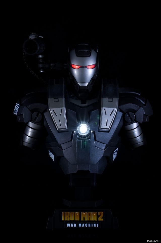 補圖1/4胸像與棚拍 Iron man  鋼鐵人(壽屋版不可動1/6) 圖多慎入