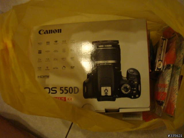 我的Canon EOS 550D 快速開箱