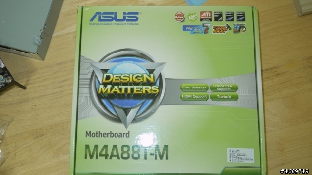 [ASUS 華碩] M4A88T-M開箱