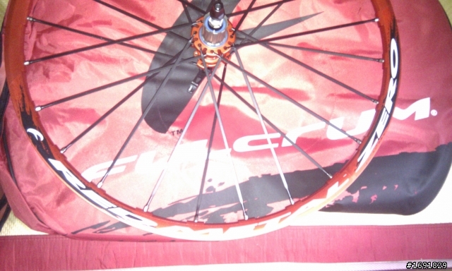 等了2個多月 Fulcrum Wheels Factory MTB Red Metal Zero 15mm HH Disc