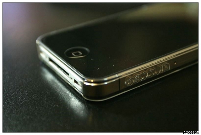 iphone4 incase 透明保護殼 開箱!!