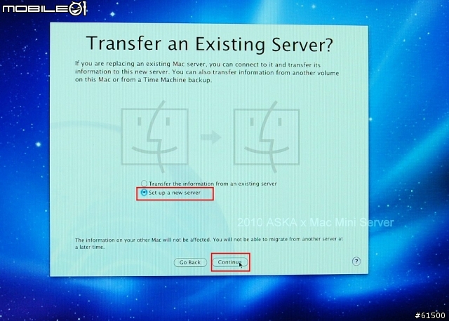 【分享】Mac mini server 初學者開機設定