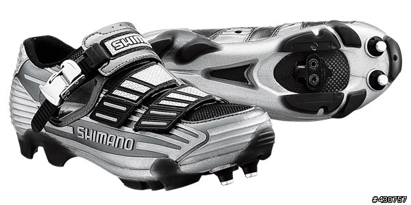 shimano MTB 很亮的車鞋_好想要呀!