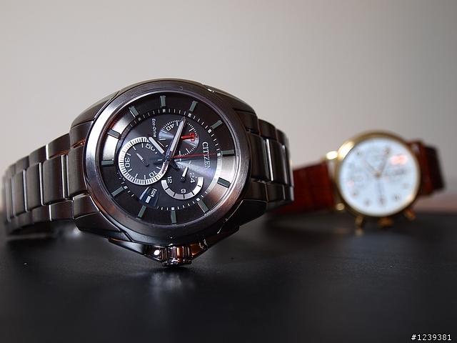[分享] 父傳子承 Citizen Eco-Drive AT0821-59H