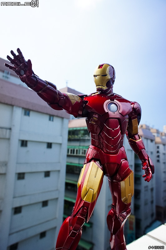 補圖1/4胸像與棚拍 Iron man  鋼鐵人(壽屋版不可動1/6) 圖多慎入