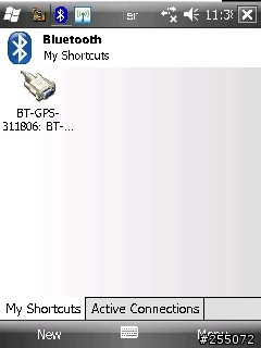 HP ipaq hx4700 WM6.5+GlobalSat BT-338+Papago X3