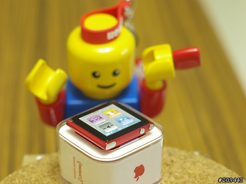 (本地)iPod nano 6收到囉~