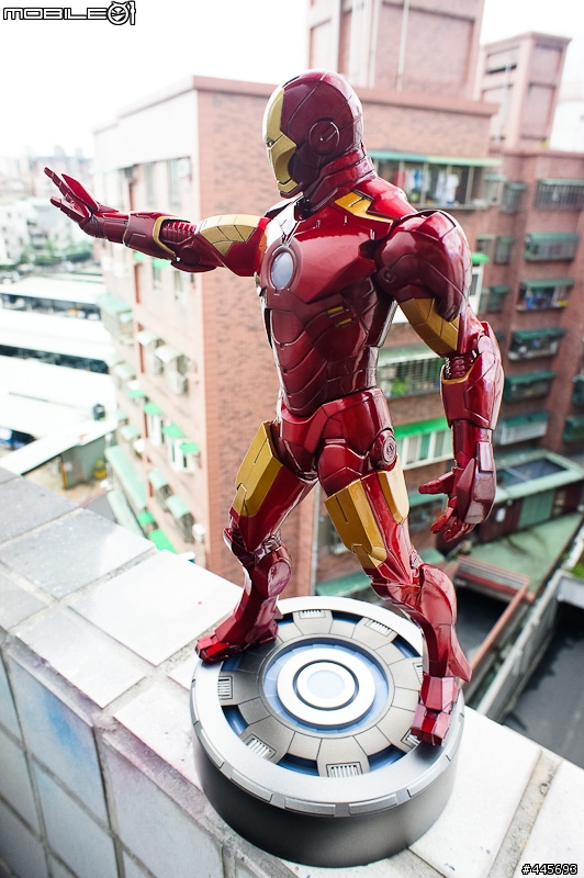 補圖1/4胸像與棚拍 Iron man  鋼鐵人(壽屋版不可動1/6) 圖多慎入
