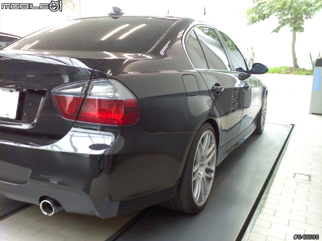 E90引擎蓋通風孔及M3特別色cabon black