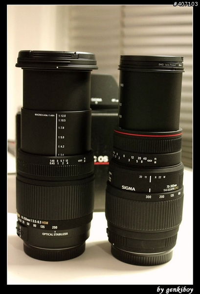 [雙管齊上]Sigma 18-250mm F3.5-6.3 DC OS HSM+Tamron AF 18-270mm F3.5-6.3 DI II VC旅遊鏡開箱與測試~