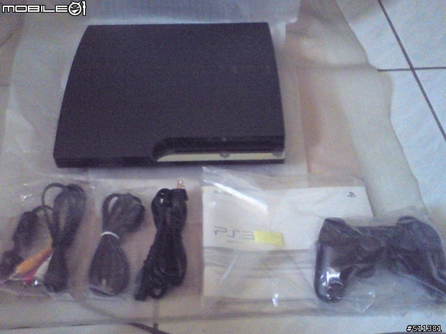 PS3 320黑炭娛樂站開箱..