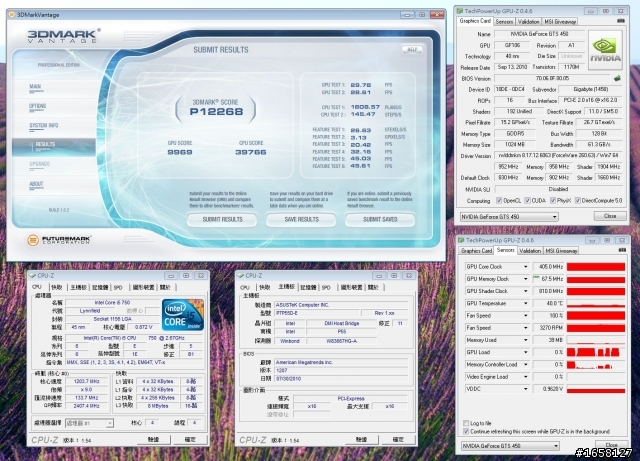 技嘉風之力潮扇GTS450 1GOC開箱