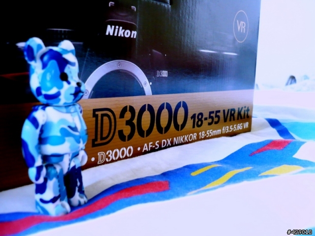 [開箱]終於購入D3000(當DSLR新手的喜悅)