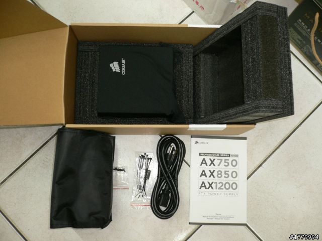 [開箱] 海盜CORSAIR AX850