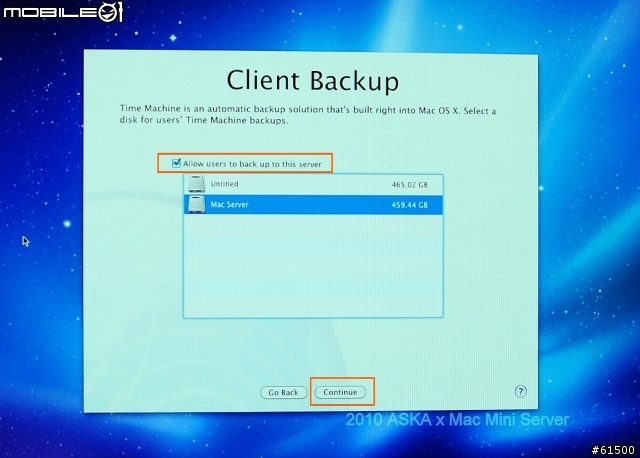 【分享】Mac mini server 初學者開機設定