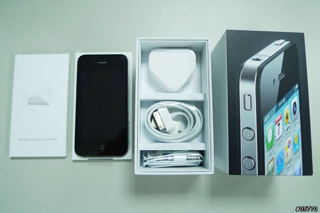 Iphone 4 到貨開箱啦~