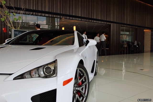 Lexus LF-A&IS-F @彰化花壇展示間