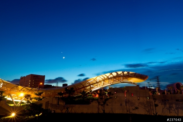 迎曦湖之迎賓彩帶