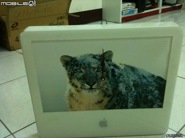 [逸品] 自製 iMac 時鐘