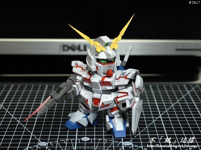 [紙模]SD_UNICORN_GUNDAM 2in1 (9/24 完工)